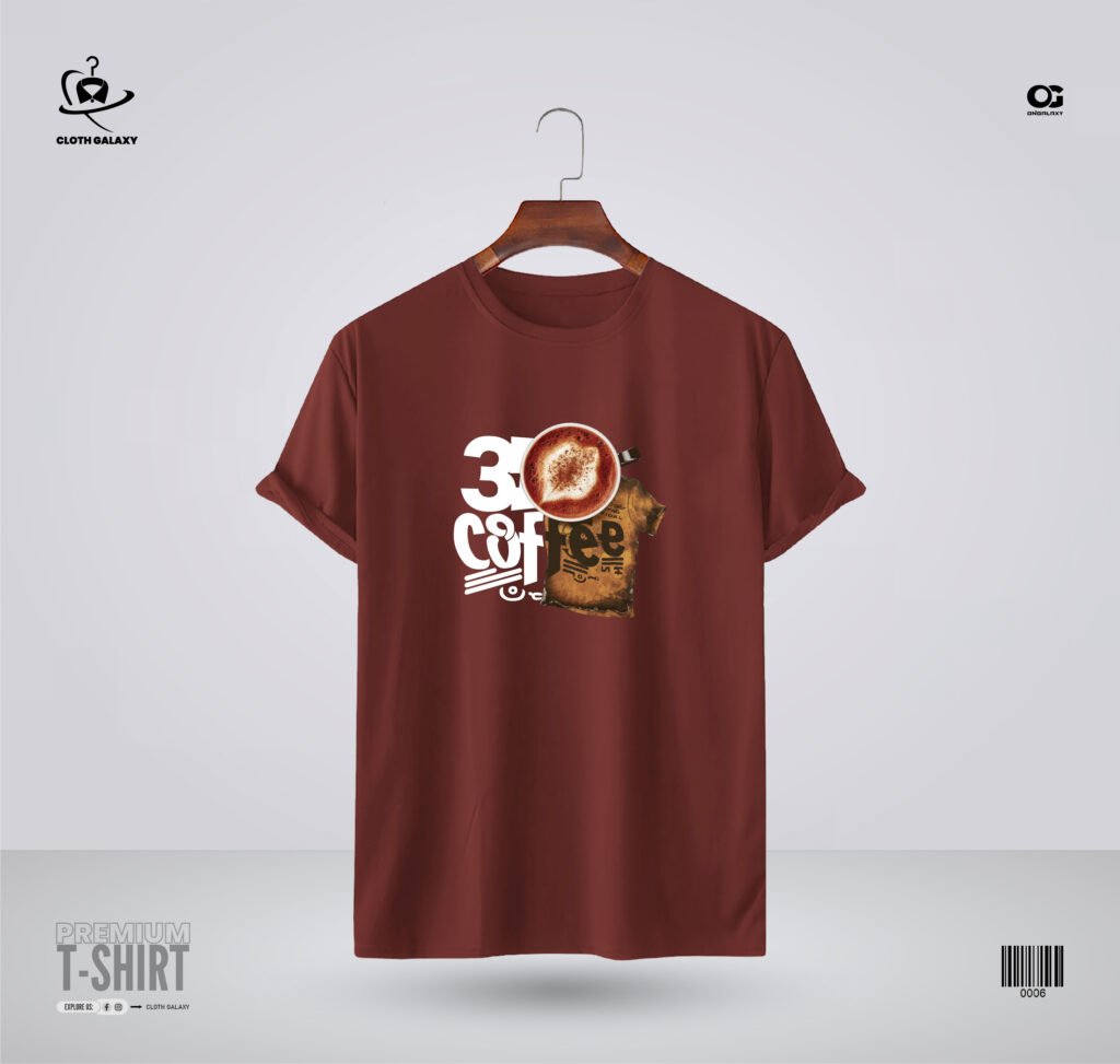 Maroon color t-shirt