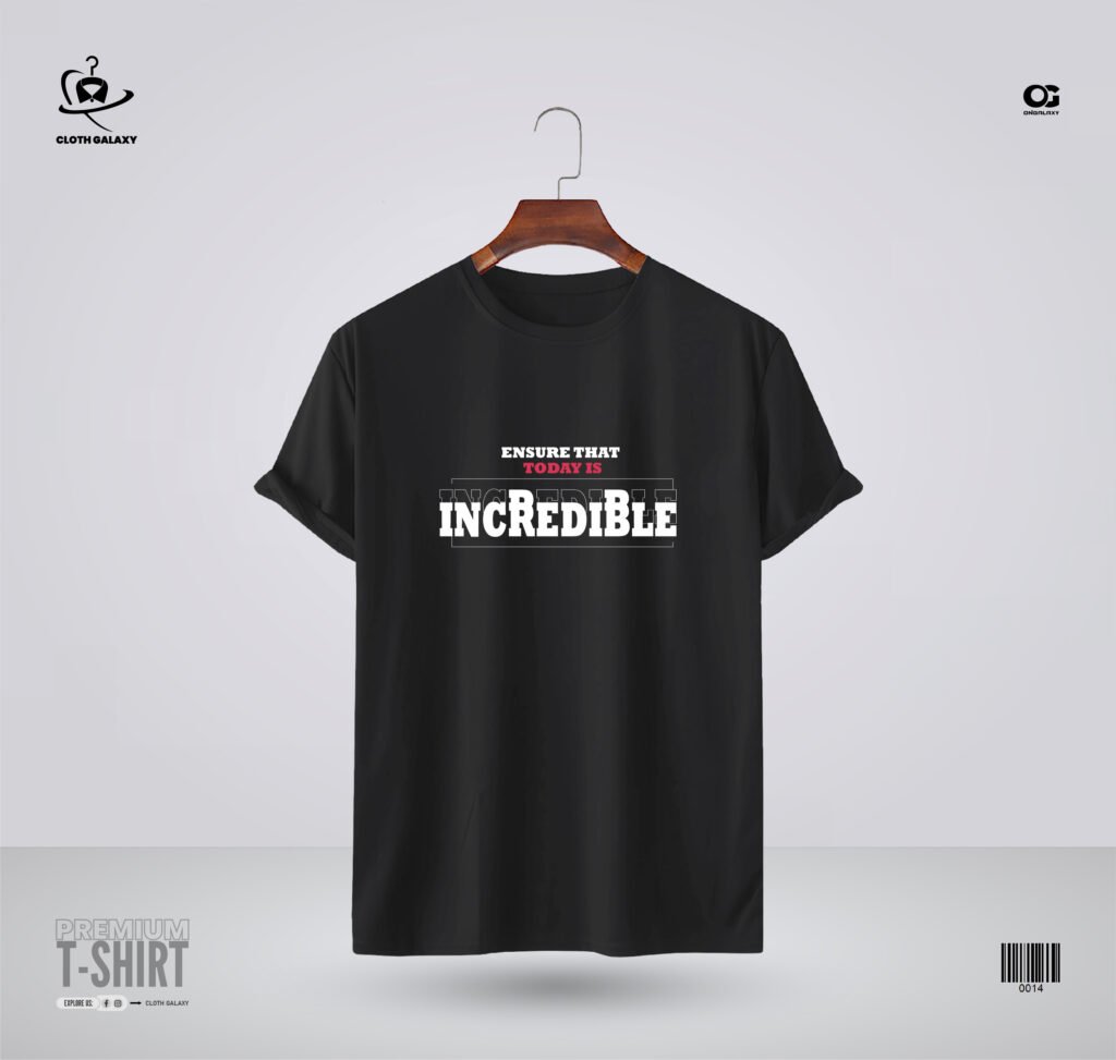 Black color t-shirt