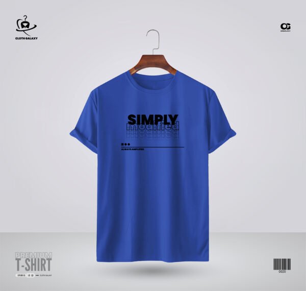 Sky blue color t-shirt