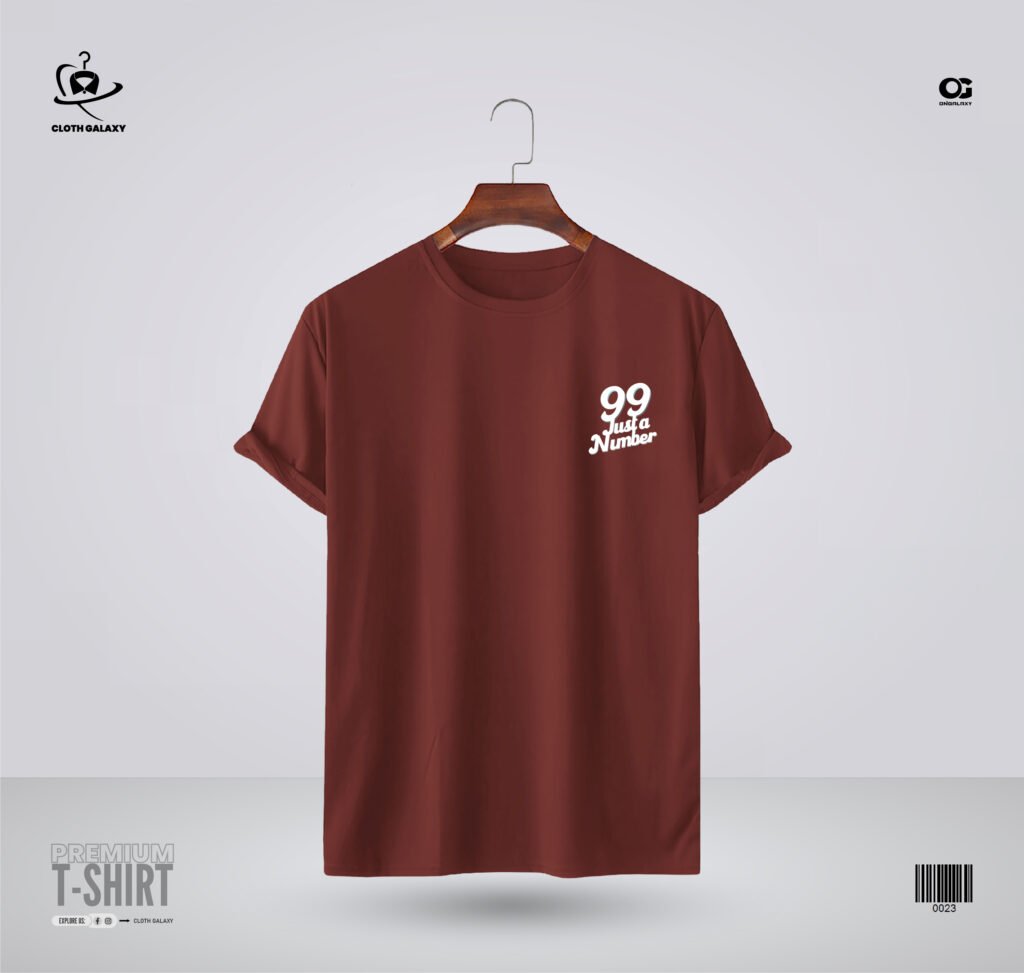 Maroon color t-shirt