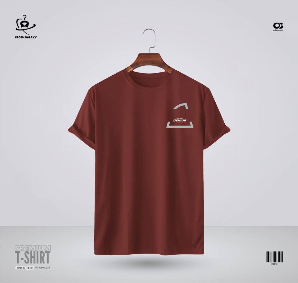 Maroon color t-shirt