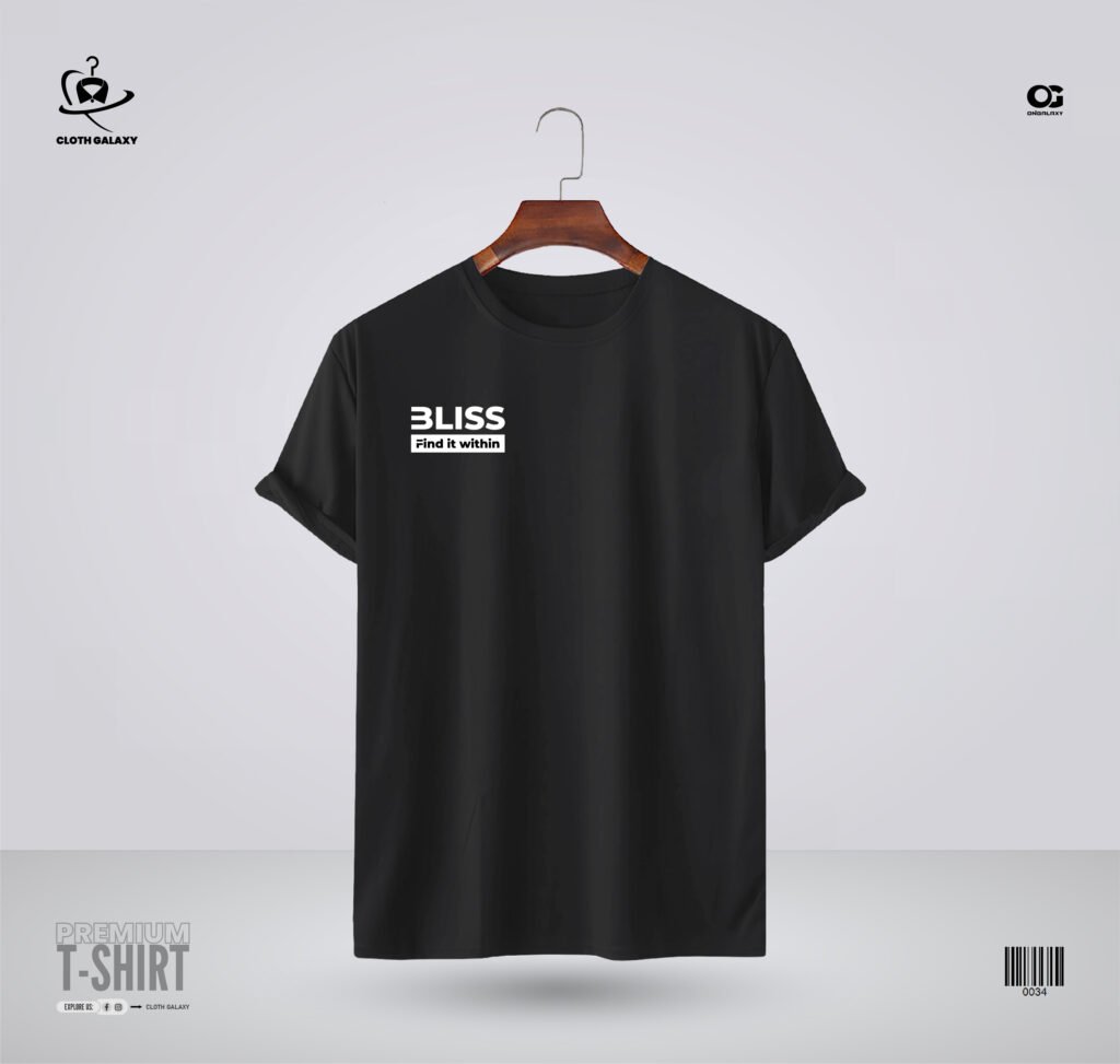 Black color t-shirt