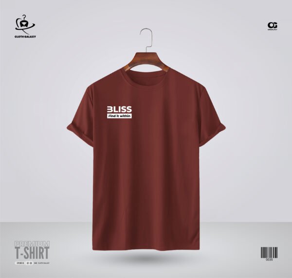 Maroon color t-shirt