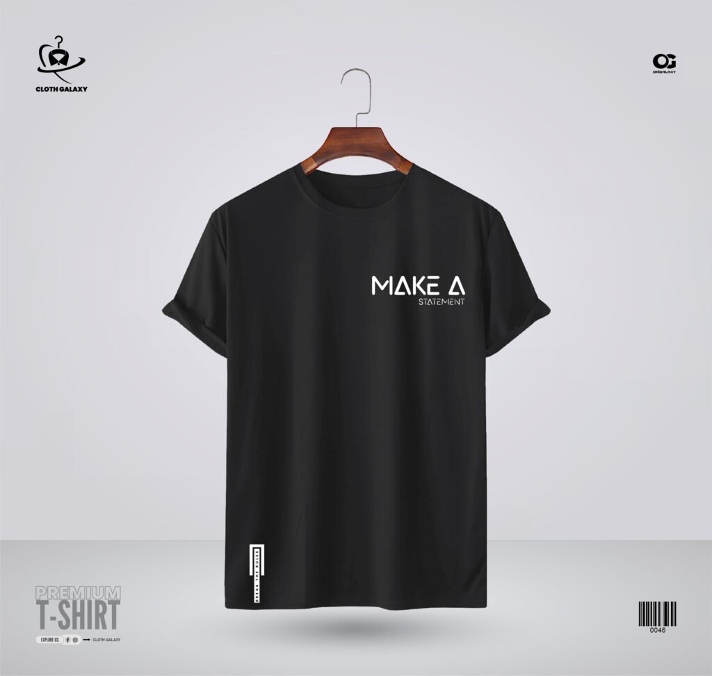 Black color t-shirt