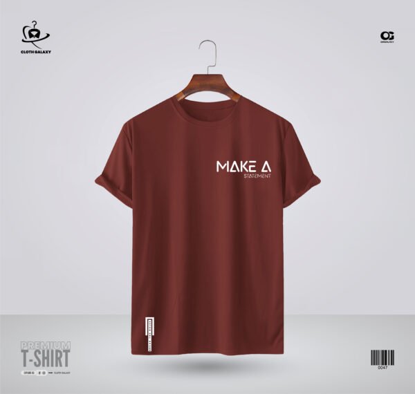 Maroon color t-shirt