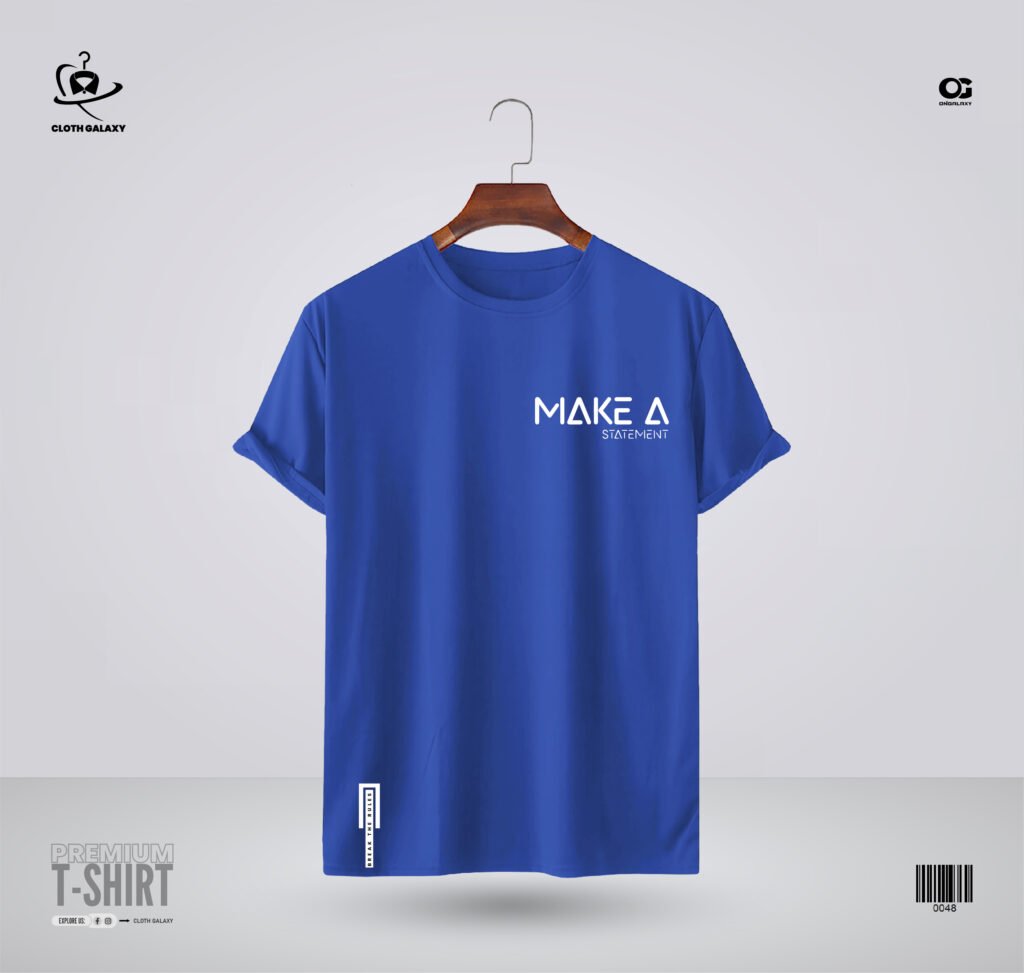 Sky blue color t-shirt