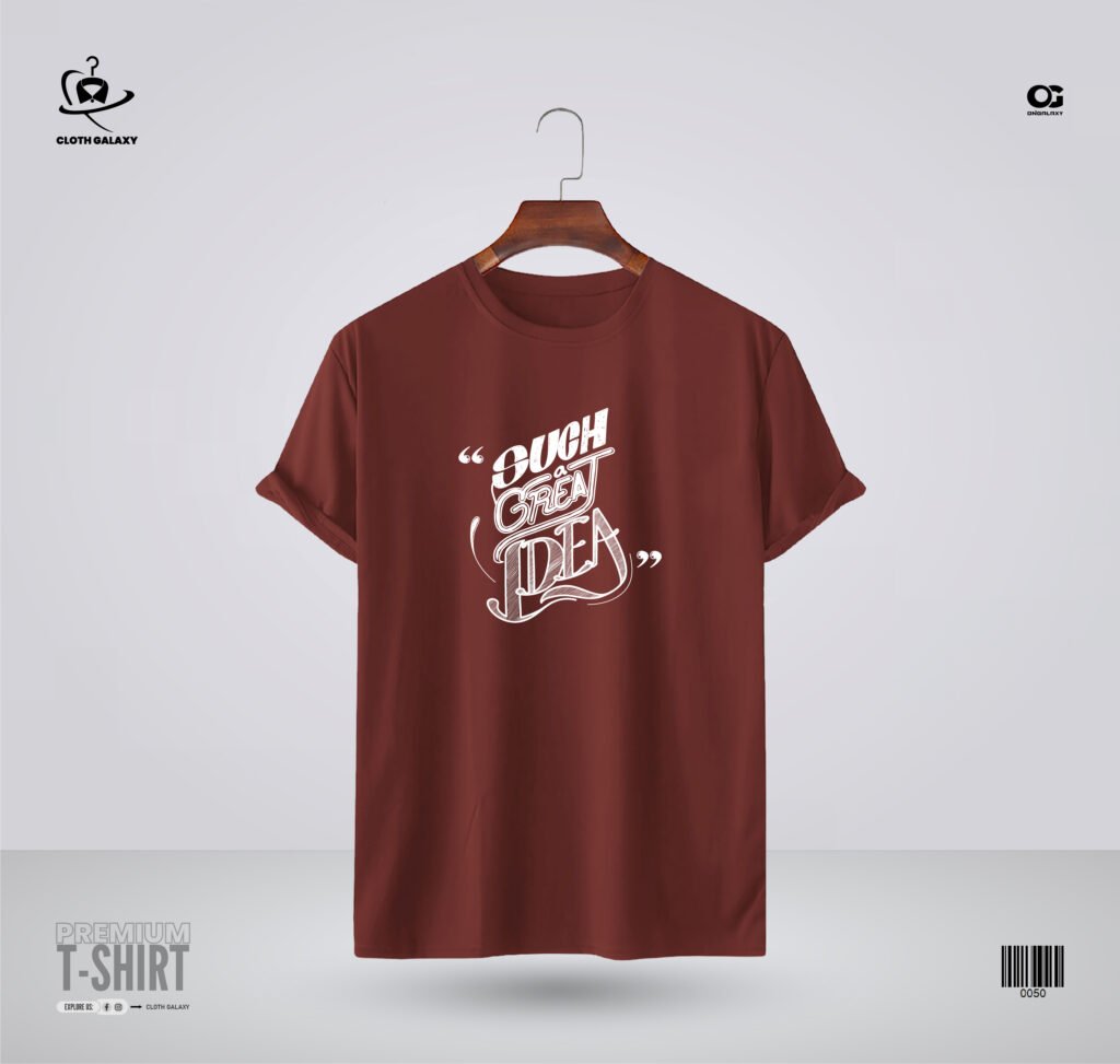 Maroon color t-shirt