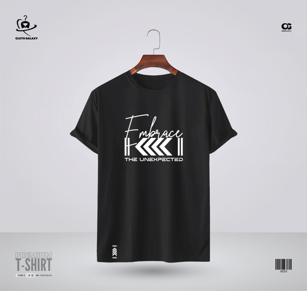 Black color t-shirt