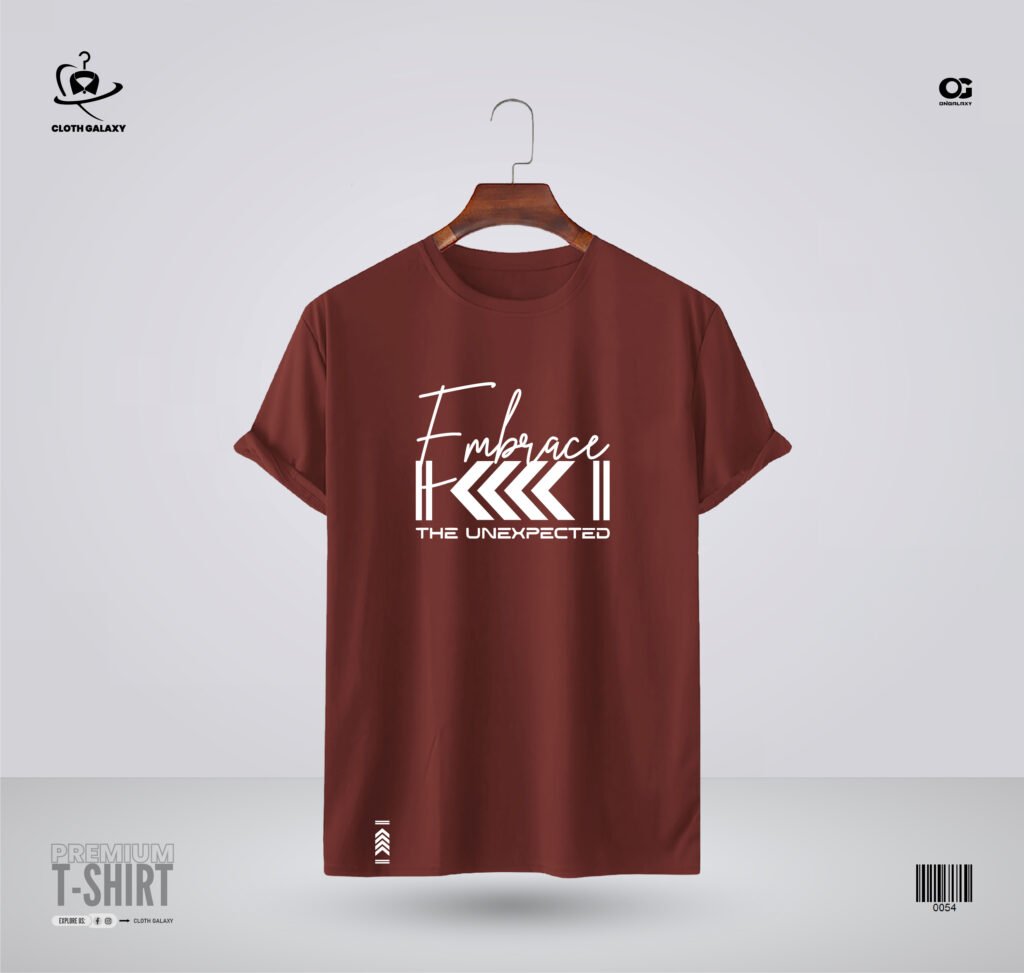 Maroon color t-shirt