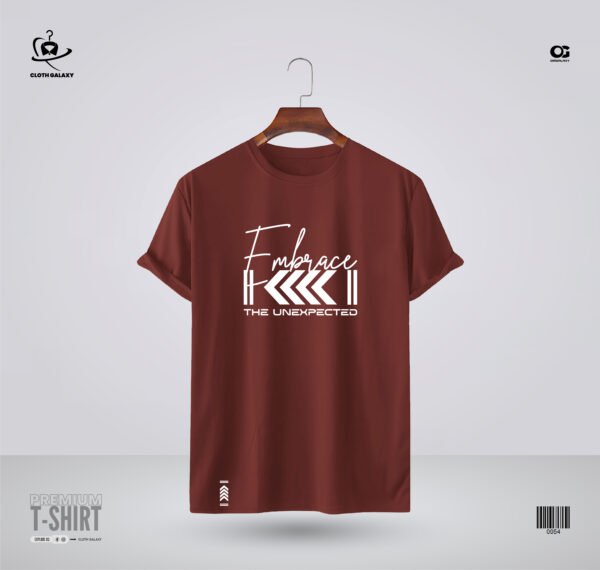 Maroon color t-shirt