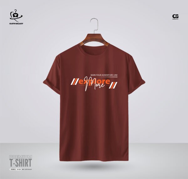 Maroon color t-shirt